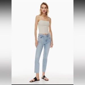 New with tags removed Agolde Merrel mid rise straight jeans size 29